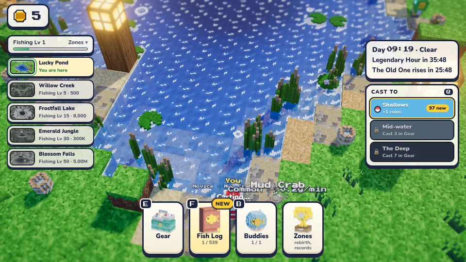 Lucky Pond: cover picture